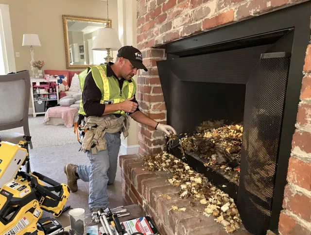 Safe screening installation by Pickerington Chimney Sweep in Pickerington, OH