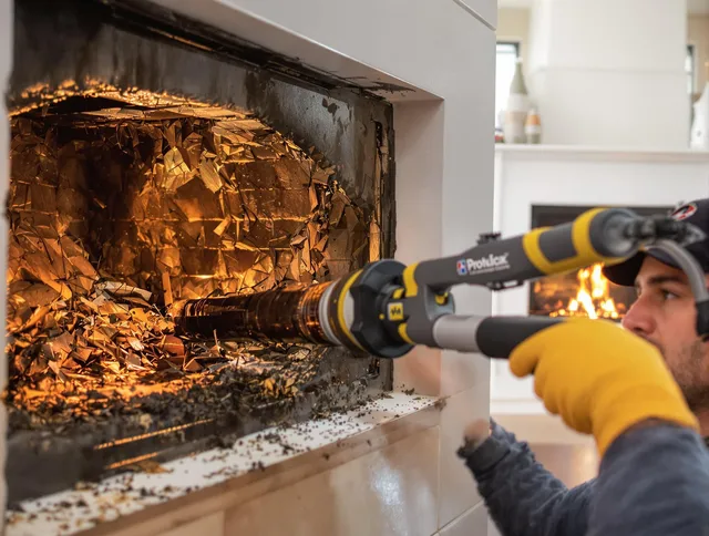 Professional chimney cleaning by Pickerington Chimney Sweep in Pickerington, OH