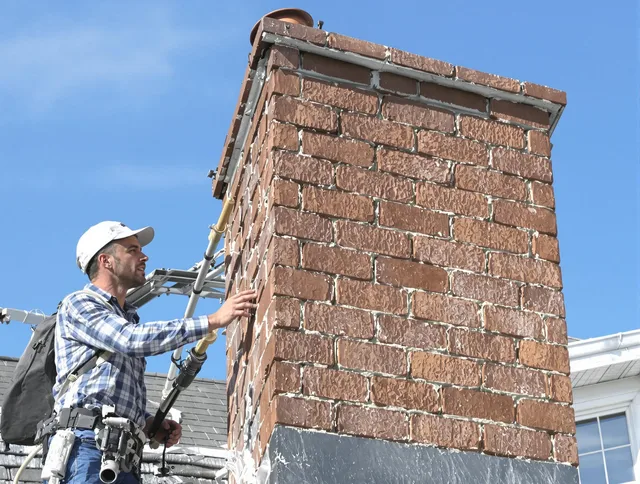 Brickwork for a chimney rebuild by Pickerington Chimney Sweep in Pickerington, OH